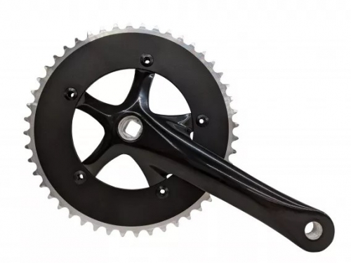 Комплект шатунів PROWHEEL SOLID-248T-F-1 48T 175mm black
