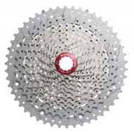 Касета інд. 11-k 11-51T SUN RACE MX8 MTB, алюмінієвий павук, Metallic Silver