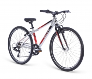Велосипед 26" Apollo NEO 7s boys Brushed Alloy / Black / Red Fade