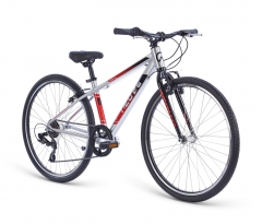 Велосипед 26" Apollo NEO 7s boys Brushed Alloy / Black / Red Fade