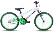  Велосипед 20" Apollo Neo boys Black/Lime 2021