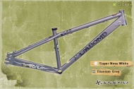 Рама DA BOMB 26" DJ/STREET C4 CR-MO, 13" MATT TITANIUM GREY