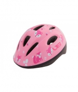 Шолом дитячий Green Cycle Foxy crimson-pink S M