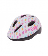 Шолом дитячий Green Cycle Sweet white-pink
