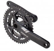 Шатуни Sram X5 GXP 44-32-22T, 175mm 9 Speed чорні