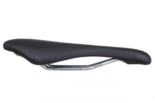 Сідло Green Cycle GSD-275 Sport Unisex, Cro-Mo rail, чорне