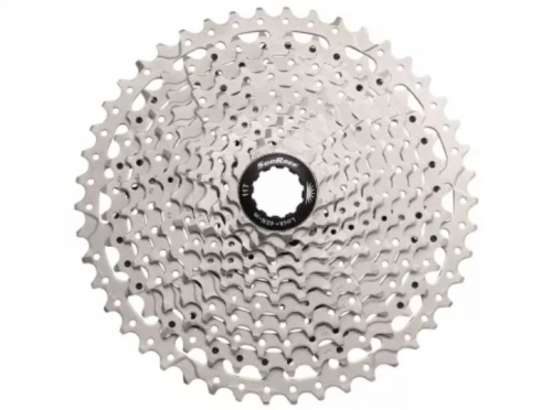Касета інд. 11-k 11-46T SUN RACE MS8 MTB, Metallic Silver