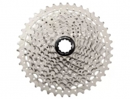 Касета інд. 10-k 11-40T SUN RACE MS2 MTB, сталевий павук, Metallic Silver