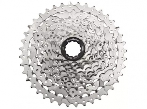 Касета інд. 9-k 11-40T SUN RACE MTB M990 алюмінієвий павук, Nickel