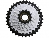 Трещітка інд. SUN RACE M56 8S, 13-34T, Zinc+Black