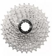 Касета інд. 11-k 11-28T SUN RACE RS3 сталевий павук, Metallic Silver