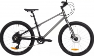 Велосипед 24" Pride GLIDER 4.2 2025 темно-сірий