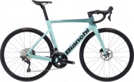Велосипед 28" Bianchi OLTRE Race 105 Di2 12s рама - 50 см 2025 CK16/Metallic Celeste Full Glossy