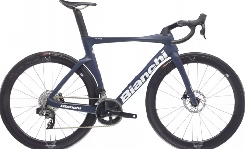 Велосипед 28" Bianchi OLTRE Comp Ultegra Di2 12s 2025 Blue-Grey/Off White Full Matt